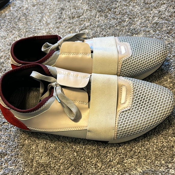 Men’s Balenciaga Race Runners Shoes Size 9.5 - Very Good Condition - Picture 10 of 11
